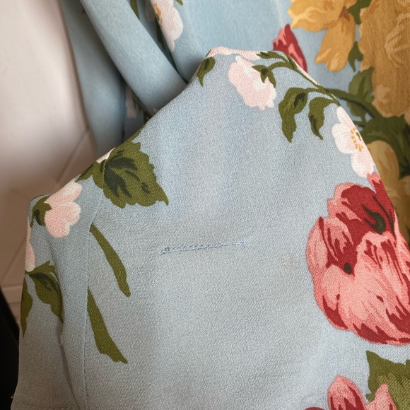 Reformation Melita Gown in ‘Florist’ - blue floral - size 4 - Picture 13 of 16